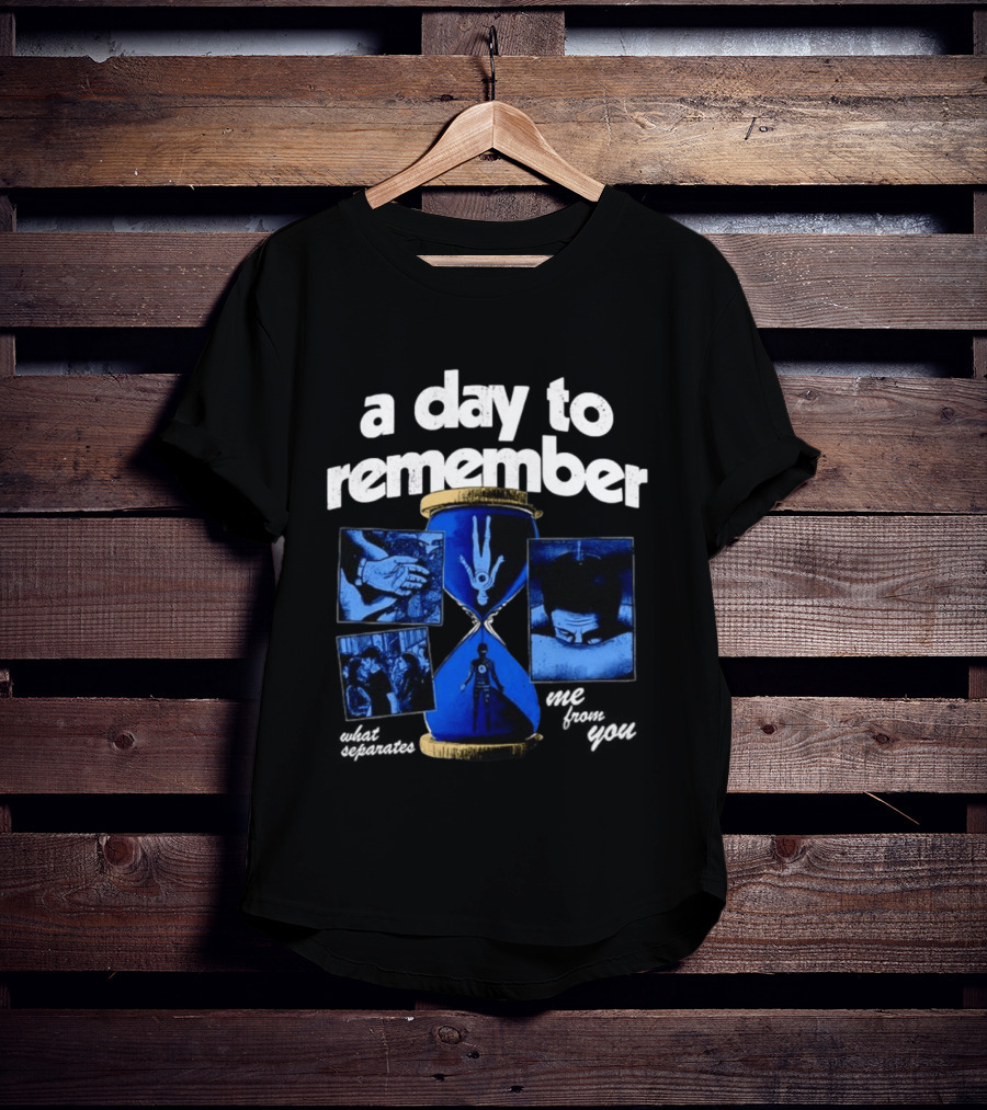 A Day To Remember Hourglass Album Art What Separates Me From You T-Shirt