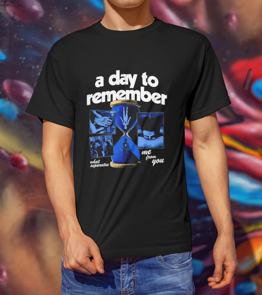 A Day To Remember Hourglass Album Art What Separates Me From You T-Shirt