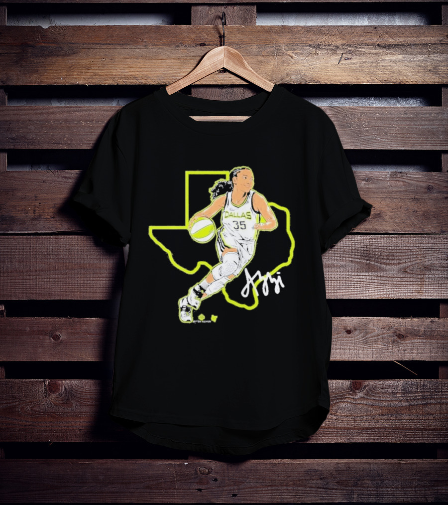 Azzi Fudd Dallas Basketball Star Texas T-Shirt