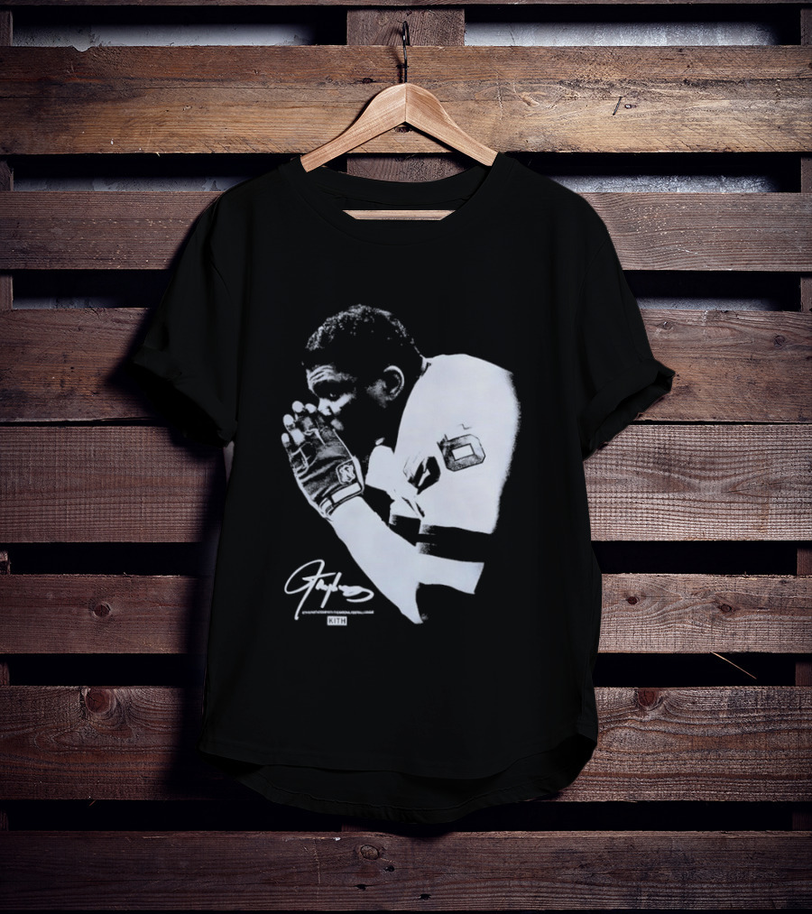 Kith National Football League Lawrence Taylor Praying Hands Signature Edition T-Shirt