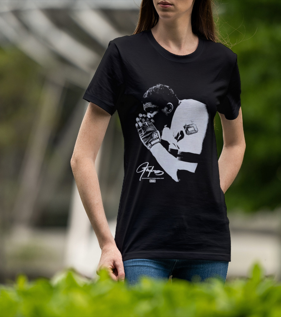 Kith National Football League Lawrence Taylor Praying Hands Signature Edition T-Shirt