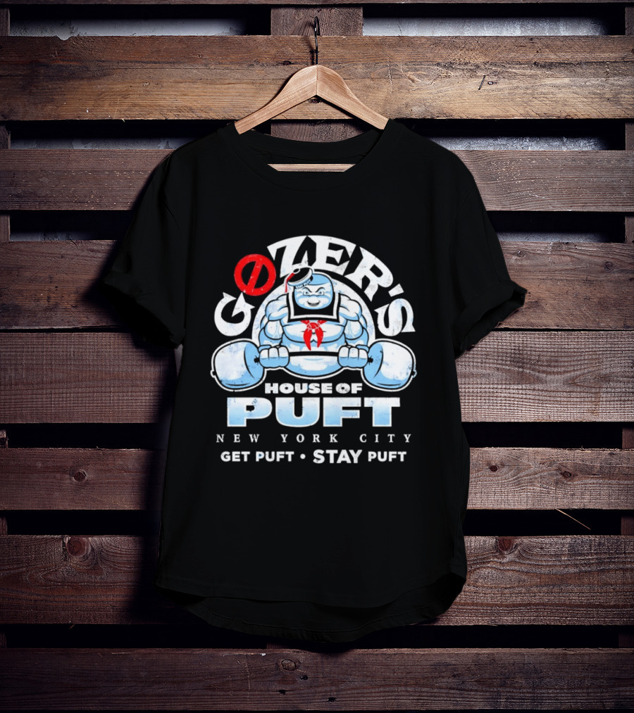 Gozer's House Of Puft New York City Muscular Stay Puft Get Puft Stay Puft T-Shirt