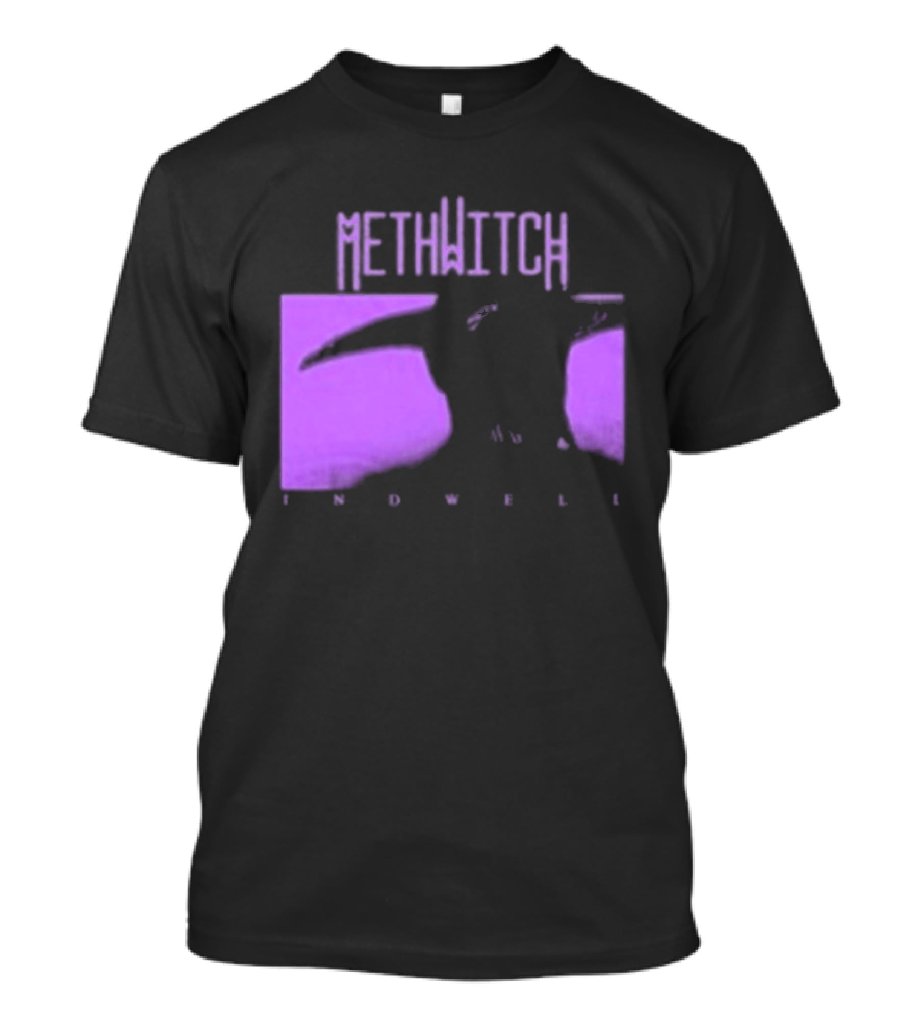 Methwitch Digital Well Records Indwell Mirror T-Shirt