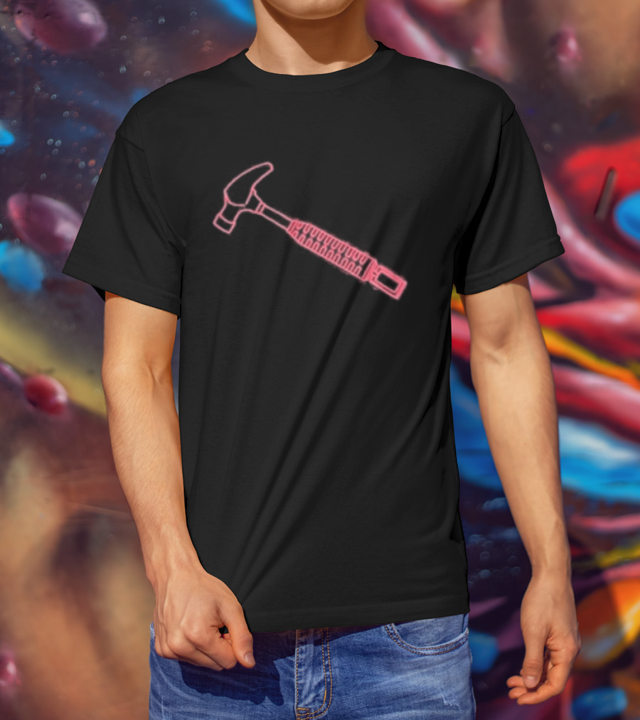Dorohedoro Shin El Corazon Steady Hands Unique Pink Hammer T-Shirt