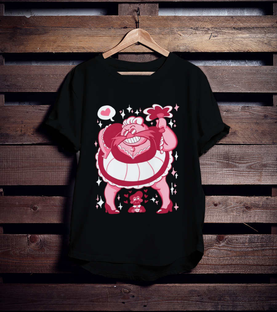 Eggman The Egg Maid Meme Sparkles And Hearts T-Shirt