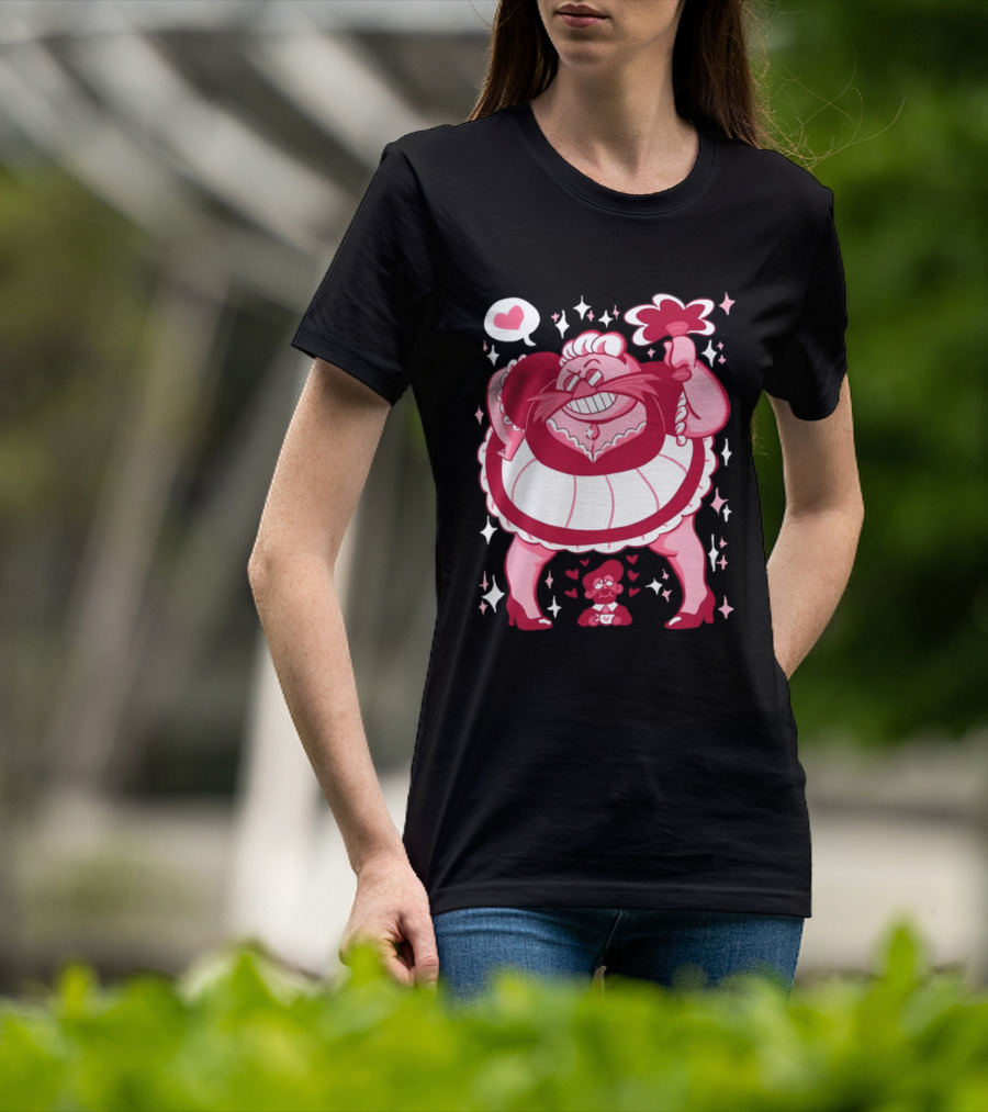 Eggman The Egg Maid Meme Sparkles And Hearts T-Shirt