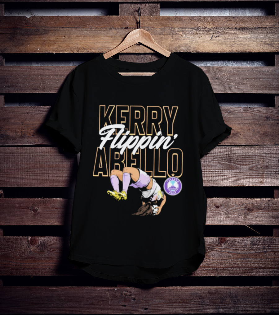 Kerry Abello Flippin Orlando Pride NWSL T-Shirt