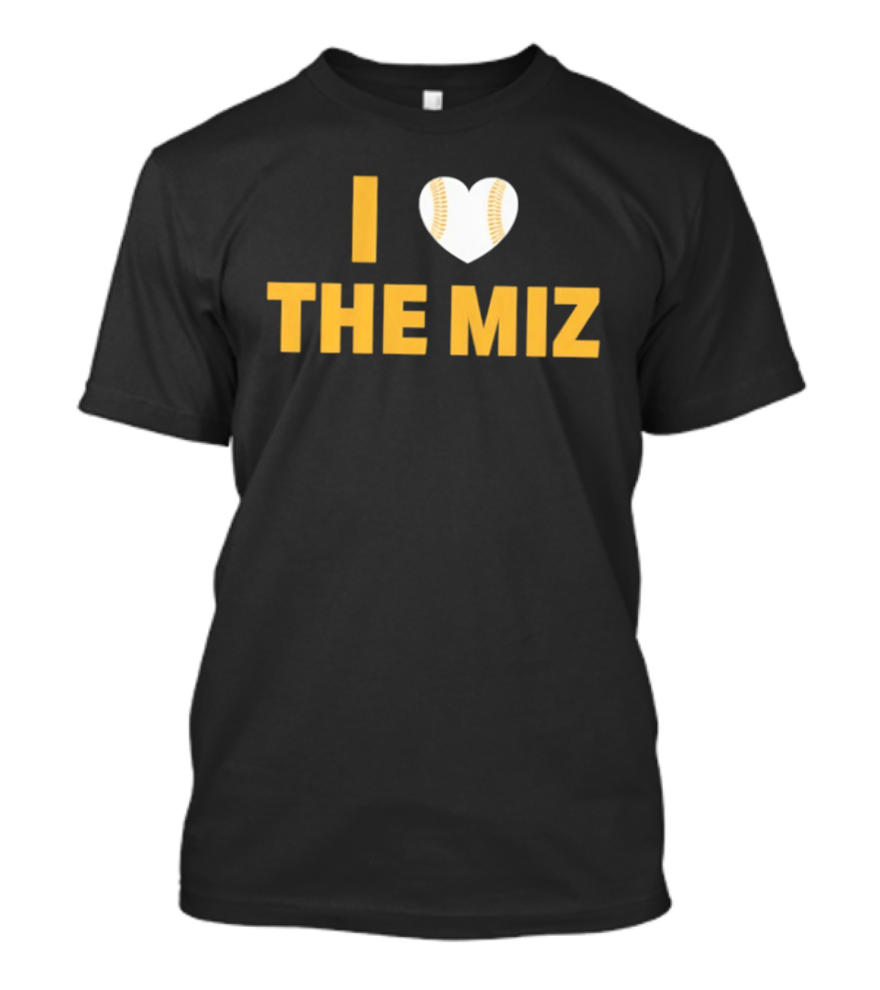 I Heart The Miz Baseball Jacob Misiorowski Milwaukee T-Shirt