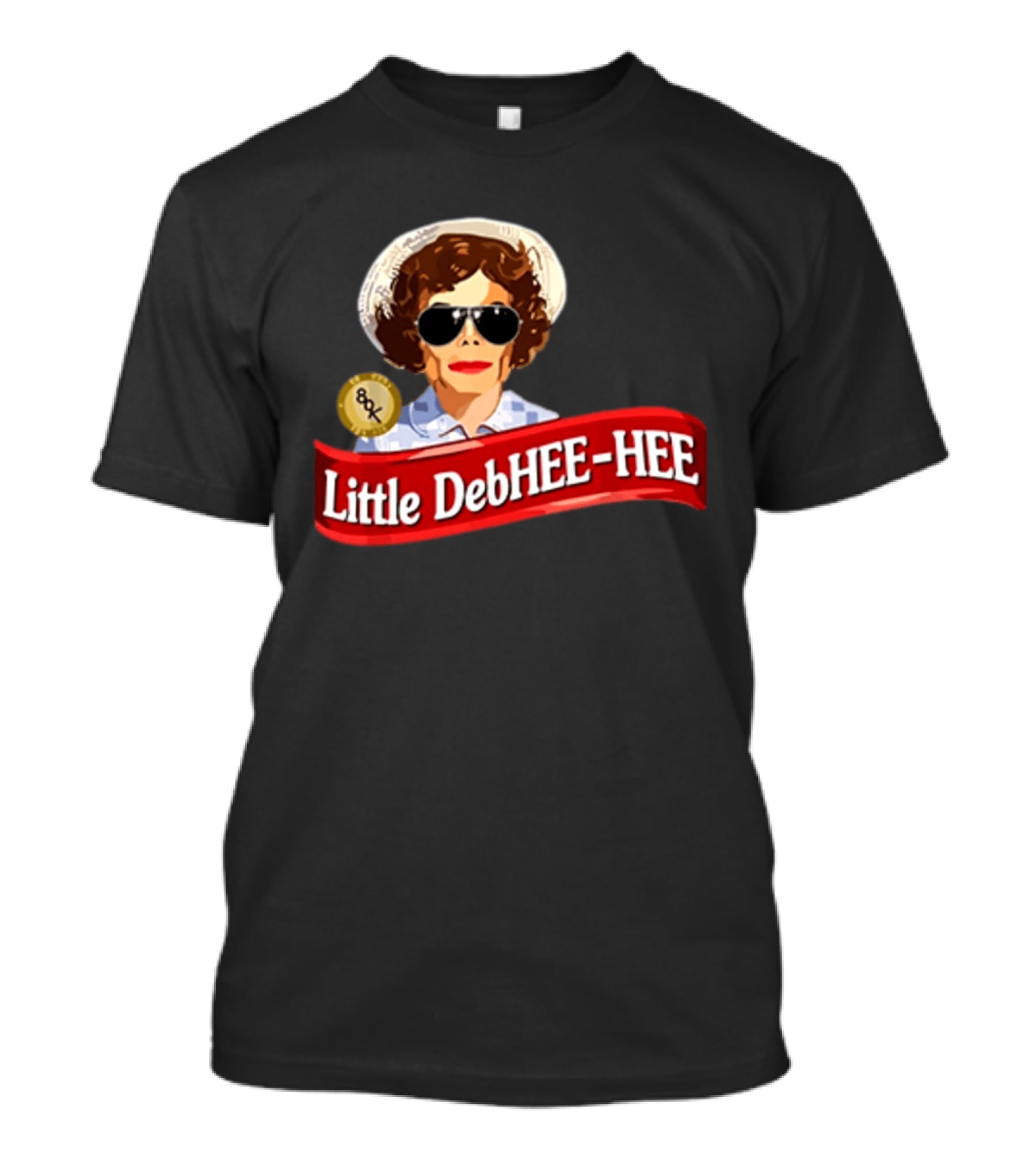Little DebHEE HEE 8K Sunglasses Hat T-Shirt