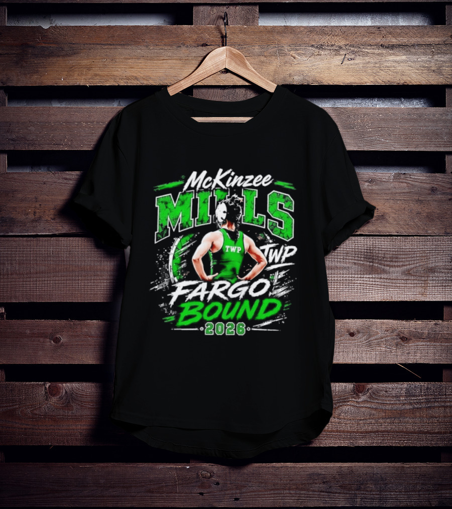 McKinzee Mills TWP Fargo Bound 2026Bold T-Shirt