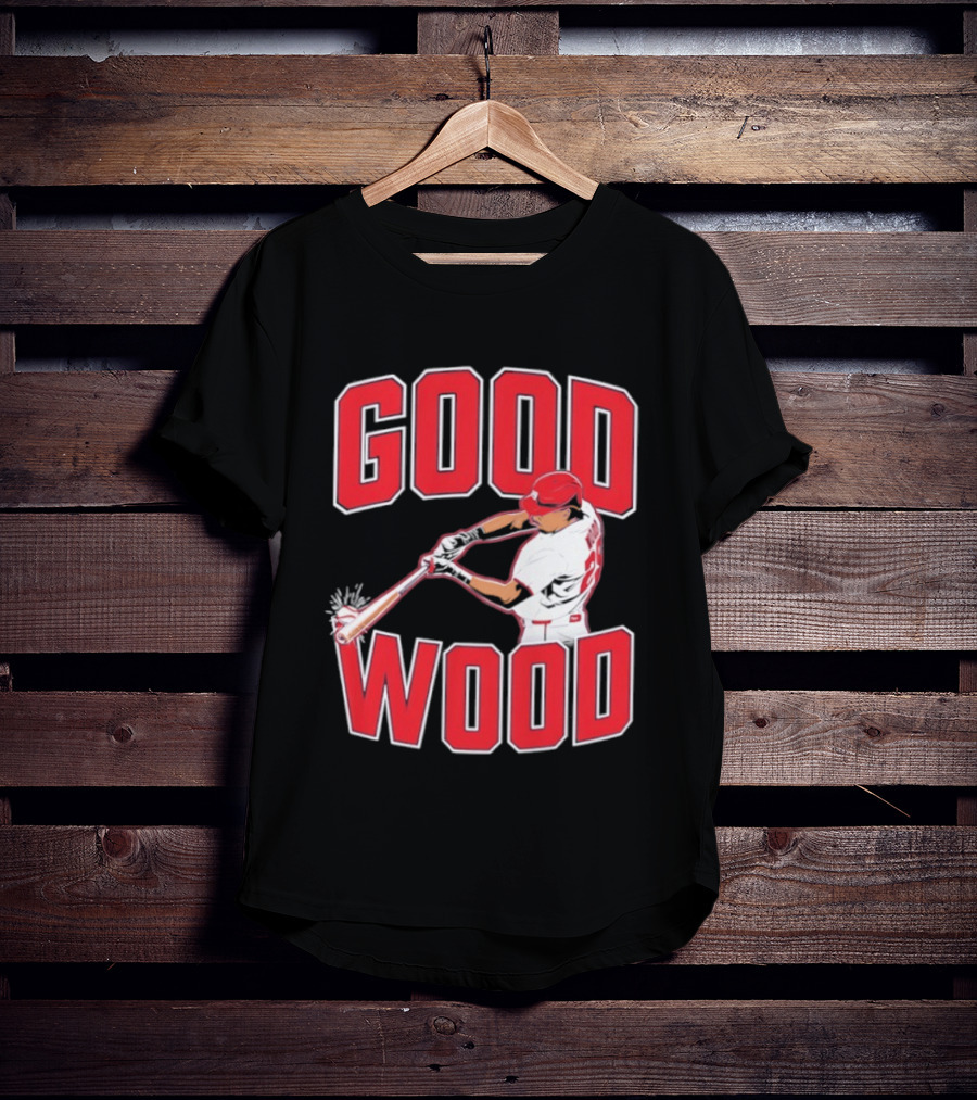 Washington Baseball James Wood Good Wood Slugger Swing T-Shirt