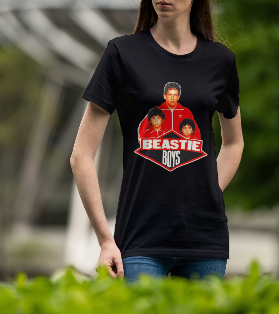 Beastie Boys Red Tracksuit Iconic Hip Hop T-Shirt