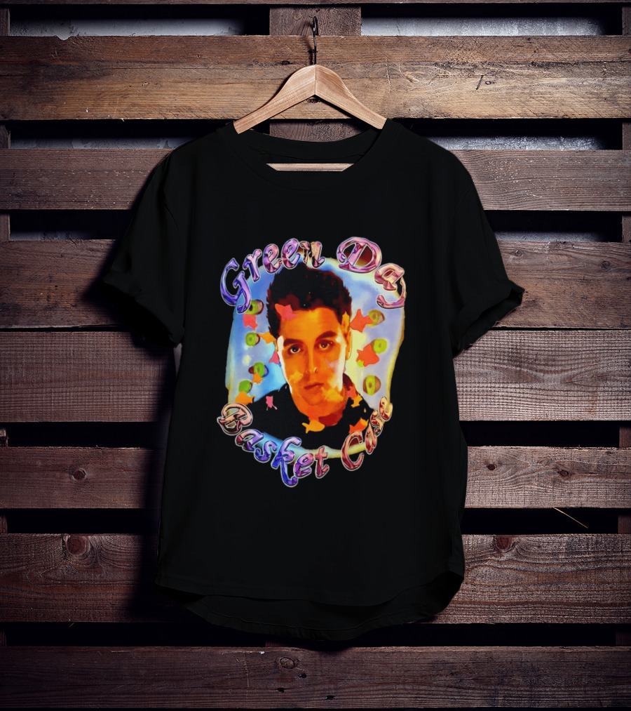Green Day Basket Case Billie Joe Armstrong Colorful T-Shirt