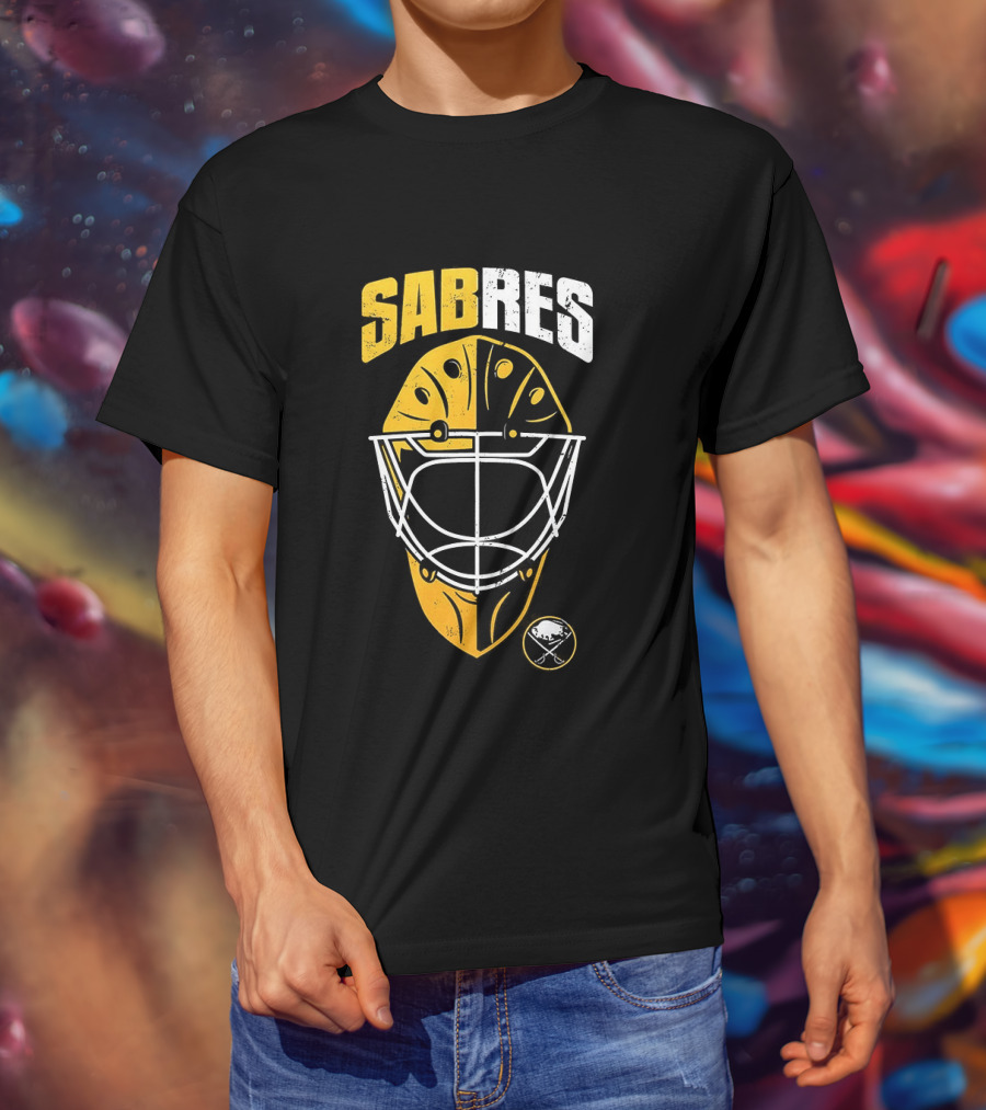Buffalo Sabres Goalie Mask NHL Sabres T-Shirt