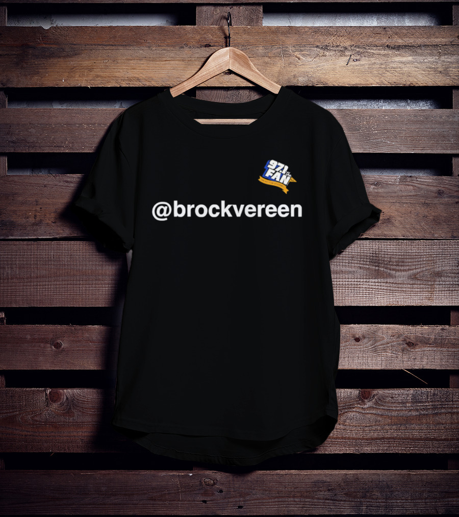 Brockvereen 97.1 FM The Sports Voice Of Los Angeles Radio T-Shirt