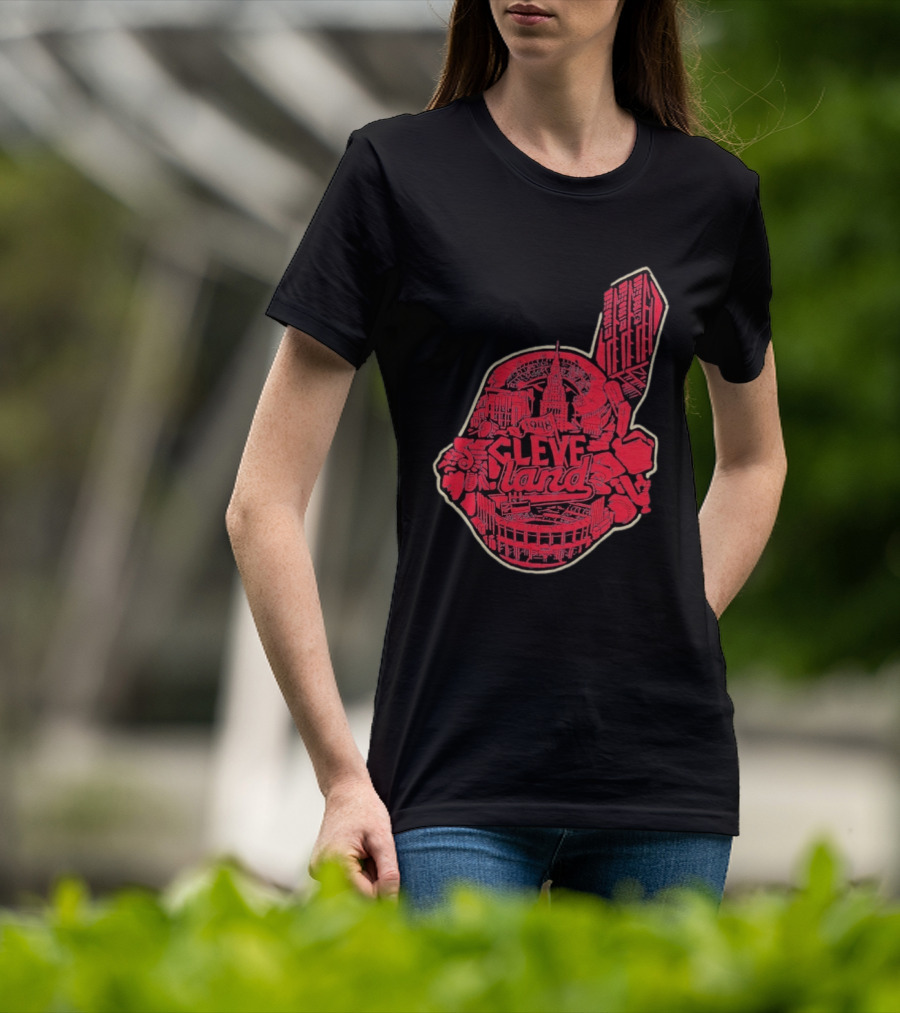 Cleveland Guardians 1948 Terminal Tower Progressive Field CLEVEland T-Shirt