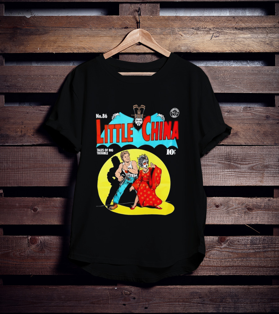 No 86 Little China Jack Burton Gracie Law David Lo Pan Tales Of Big Trouble T-Shirt