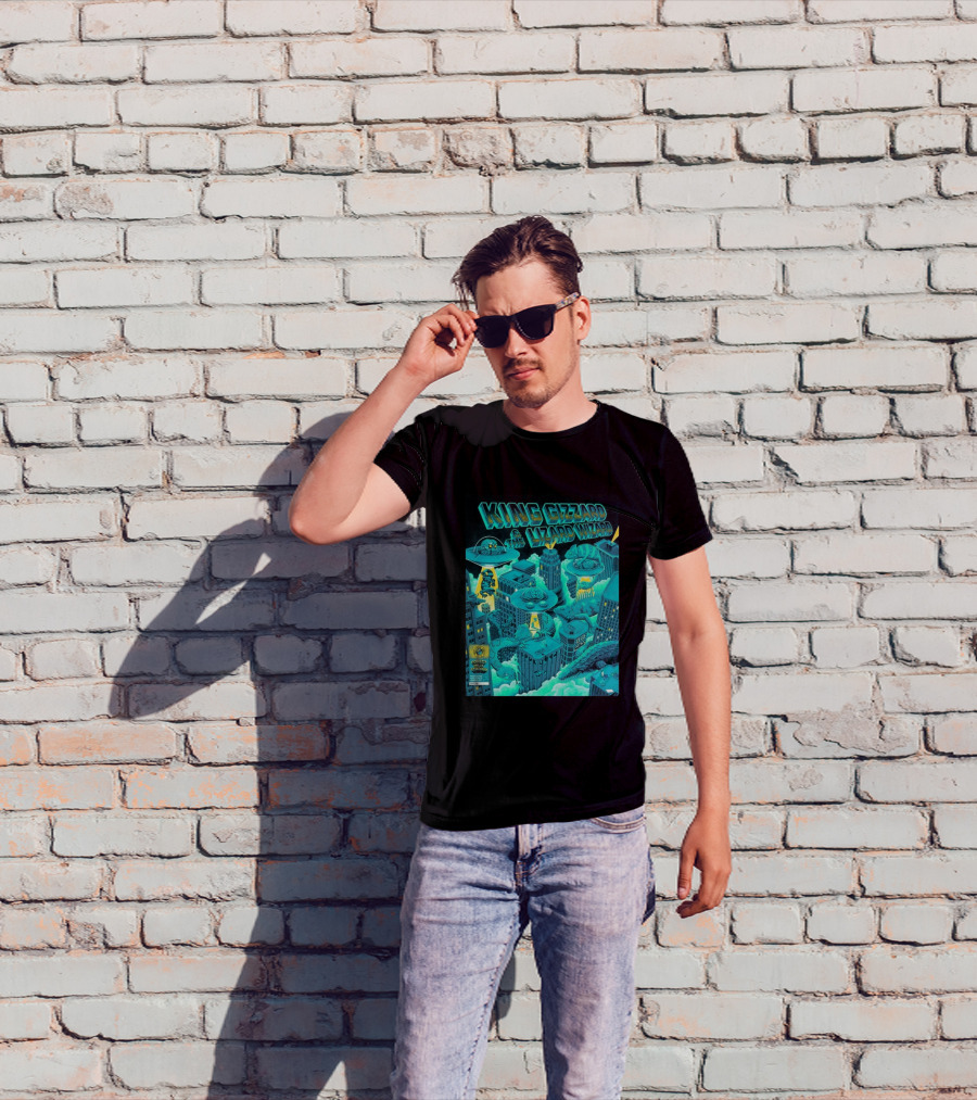 King Gizzard And The Lizard Wizard Forest Hills Stadium New York 2026 Event Reptilians Vs Alienoids August 20 21 T-Shirt