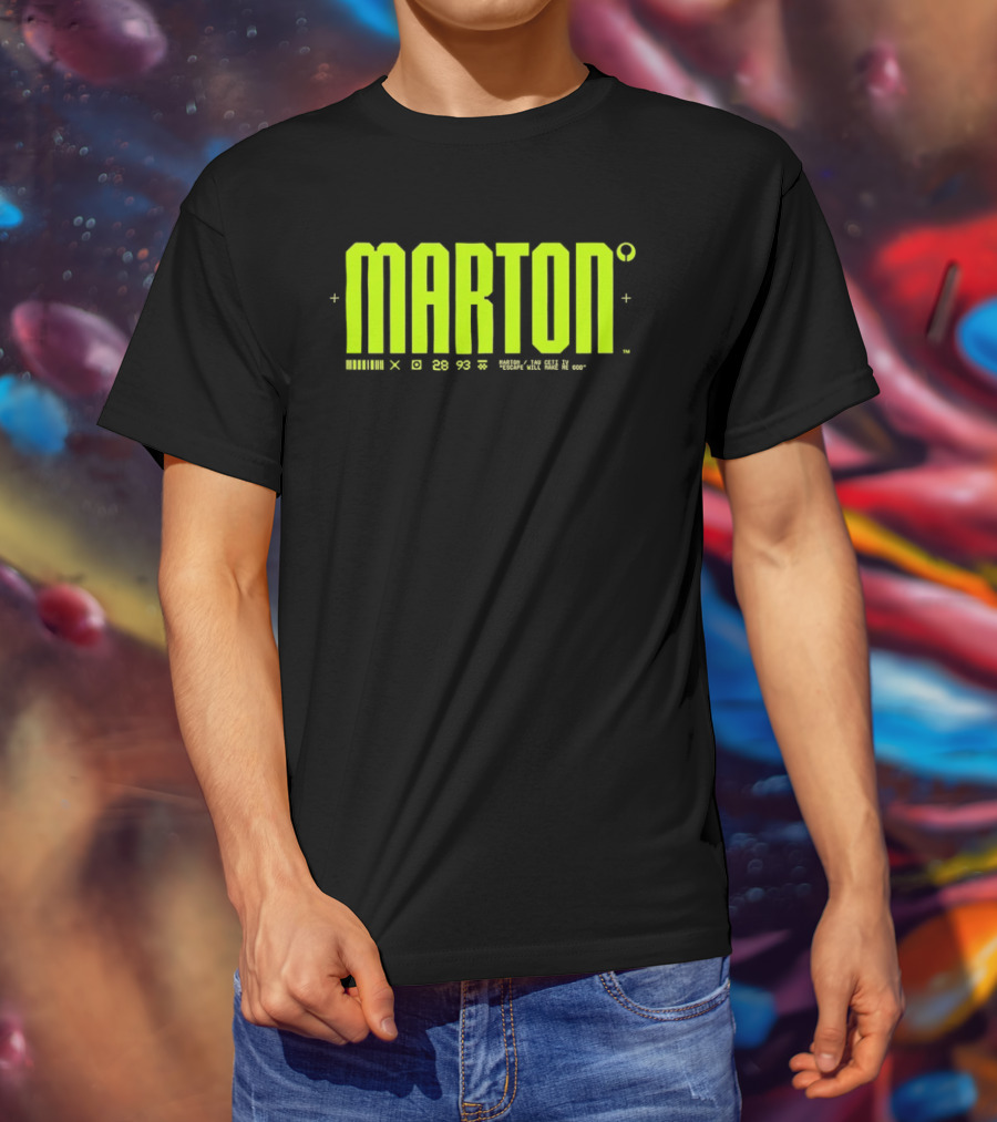 Marton Tau Ceti IV Escape Will Make Me God Sci Fi Retro Futuristic T-Shirt