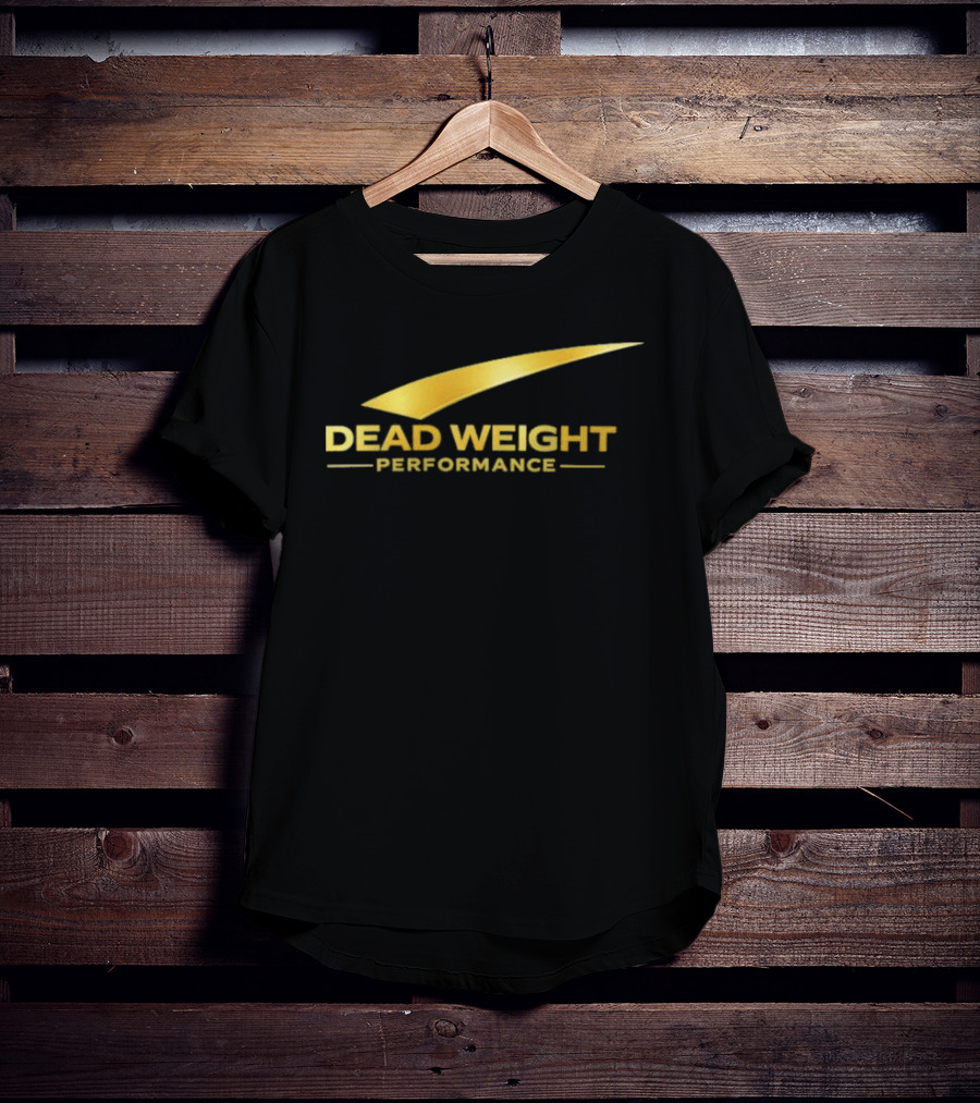 Dead Weight Performance Original Gold Swoosh T-Shirt