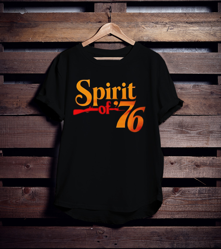 Spirit Of 76 American Revolution Independence Day USA T-Shirt