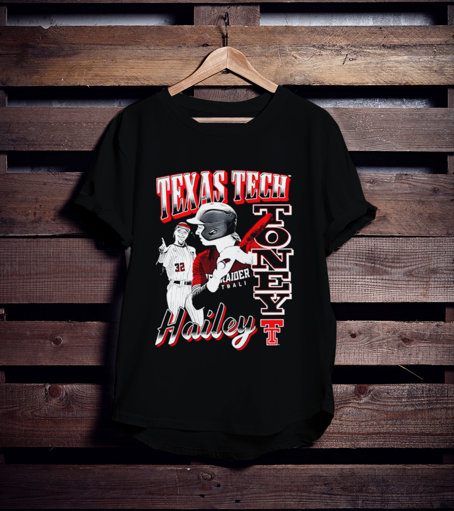 Texas Tech Red Raiders Hailey Toney 32 T-Shirt
