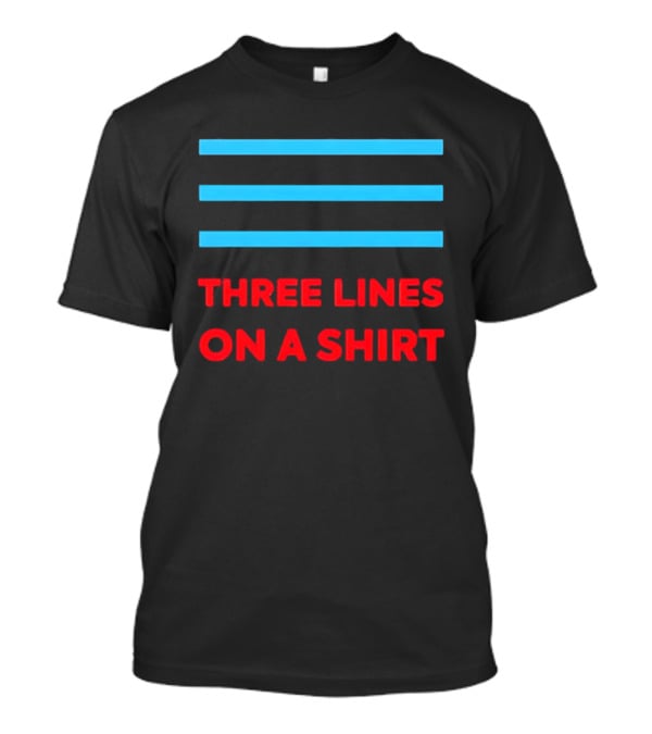 Three Lines On A England Europe T-Shirt