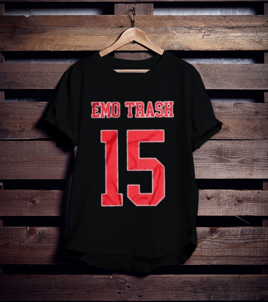 EMO TRASH 15 Retro Sports T-Shirt