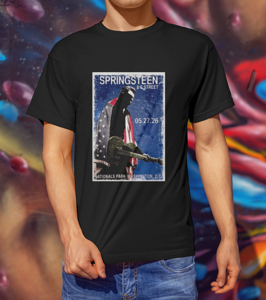 SPRINGSTEEN & E STREET Nationals Park Washington D.C. 05.27.26 T-Shirt