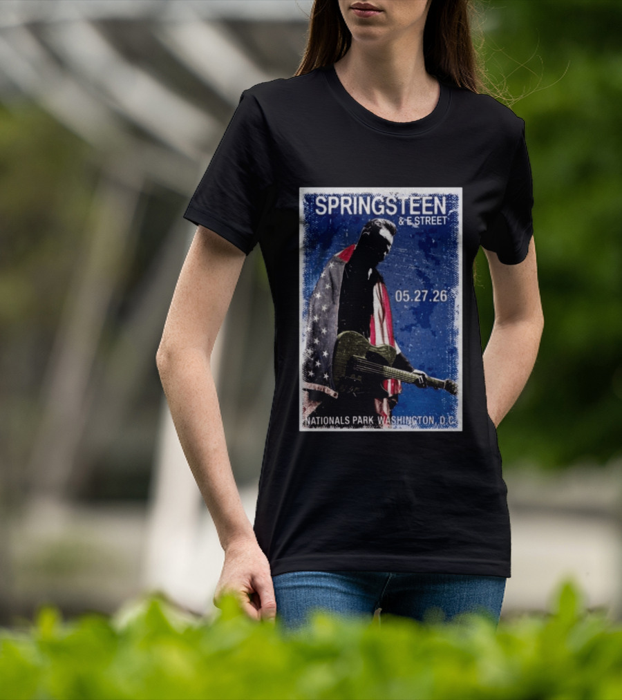 SPRINGSTEEN & E STREET Nationals Park Washington D.C. 05.27.26 T-Shirt