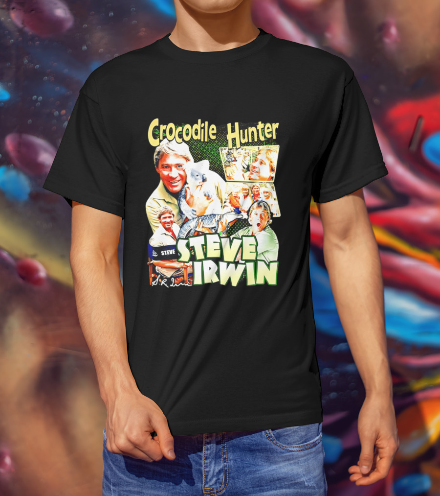 Crocodile Hunter Steve Irwin Wildlife Adventure T-Shirt