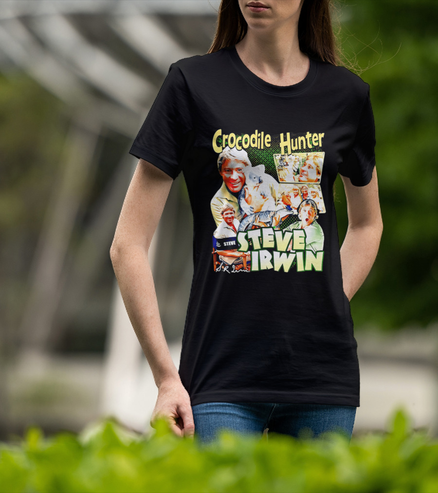 Crocodile Hunter Steve Irwin Wildlife Adventure T-Shirt