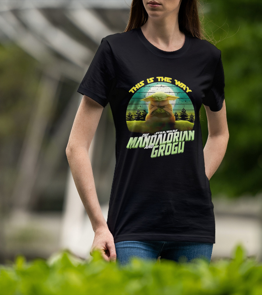 Star Wars The Mandalorian And Grogu This Is The Way T-Shirt