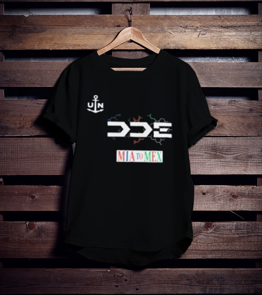 DDE Garage MIA To MEX Rally Life Is Too Short To Drive Boring Cars Anchor T-Shirt