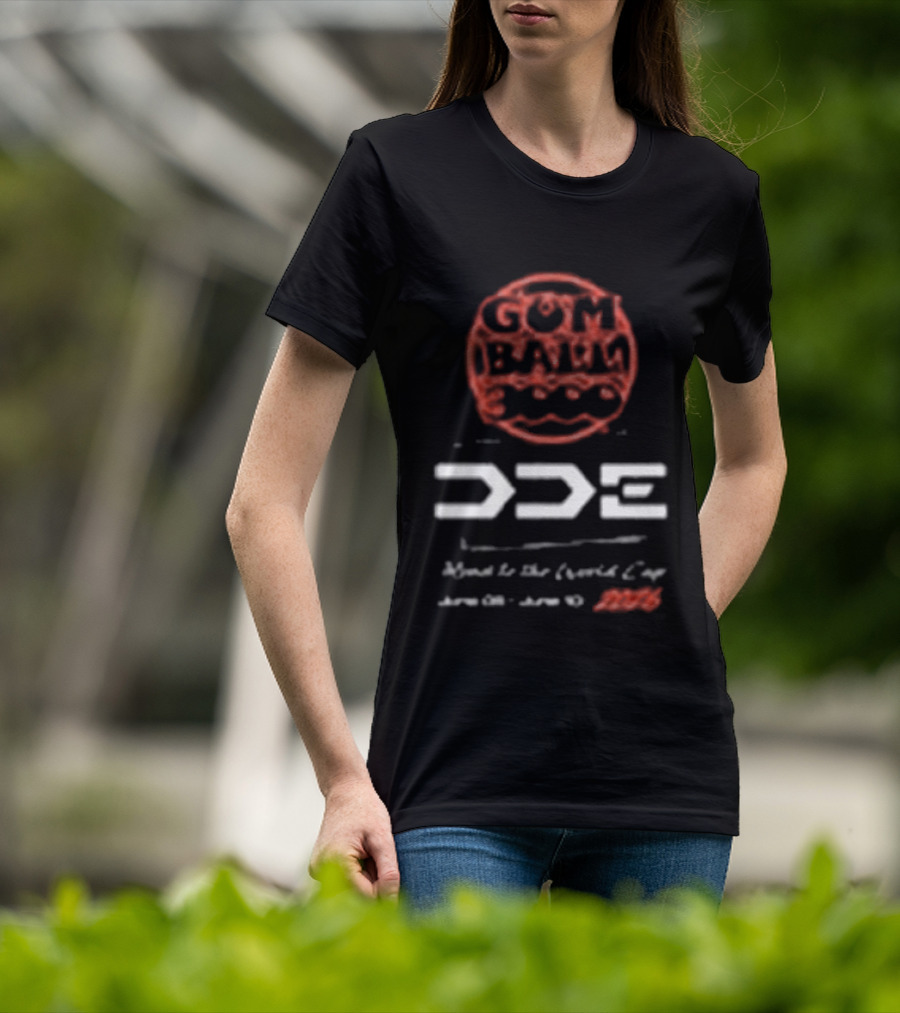 Gumball 3000 DDE Garage Miami To Mexico X City Rally 2023 T-Shirt