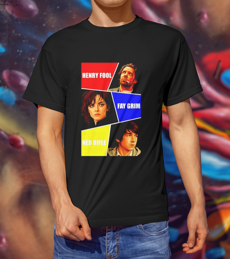 Henry Fool Fay Grim Ned Rifle Trilogy Hal Hartley Series T-Shirt
