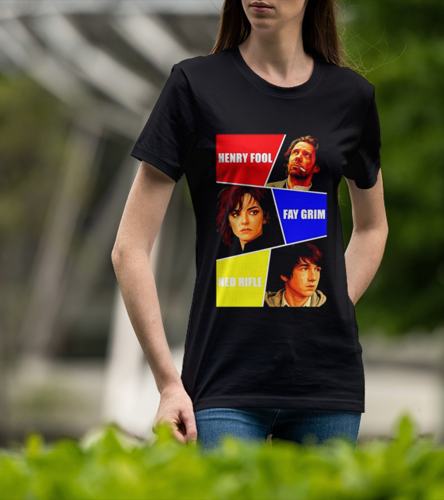 Henry Fool Fay Grim Ned Rifle Trilogy Hal Hartley Series T-Shirt