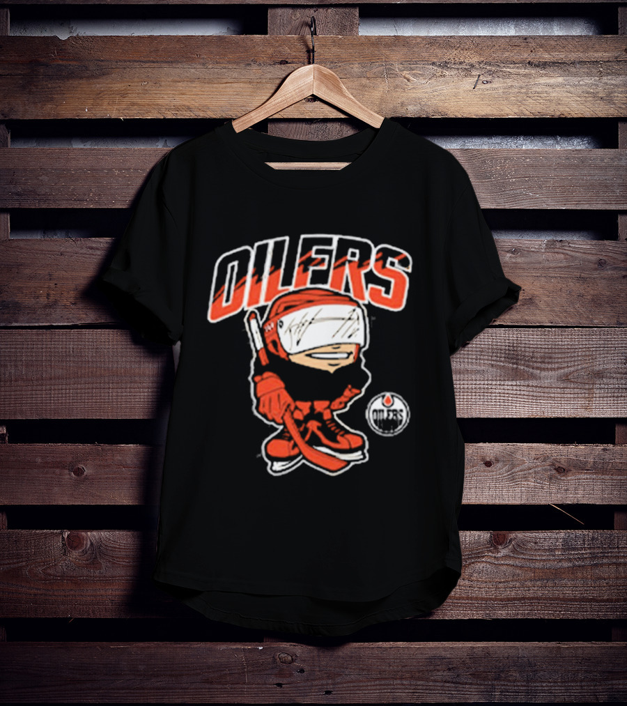Edmonton Oilers Infant Tough Guy Hockey Player T-Shirt