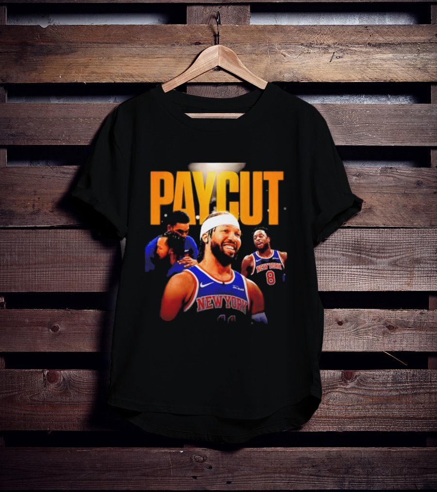 New York Basketball Paycut Jalen Brunson Knicks Edition T-Shirt