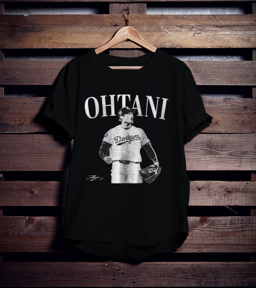 Ohtani Los Angeles Dodgers Baseball Game Day Dodgers Uniform T-Shirt