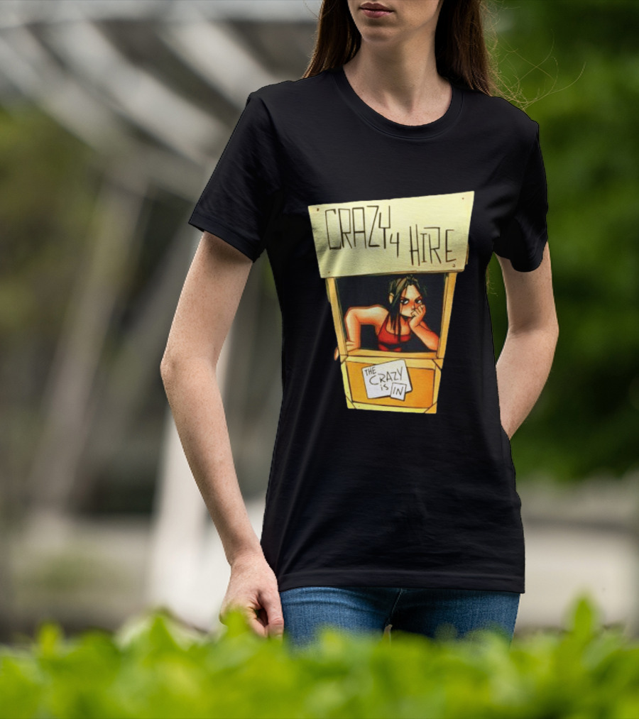 Nemi Montoya Crazy 4 Hire Comic Strip The Crazy Is T-Shirt