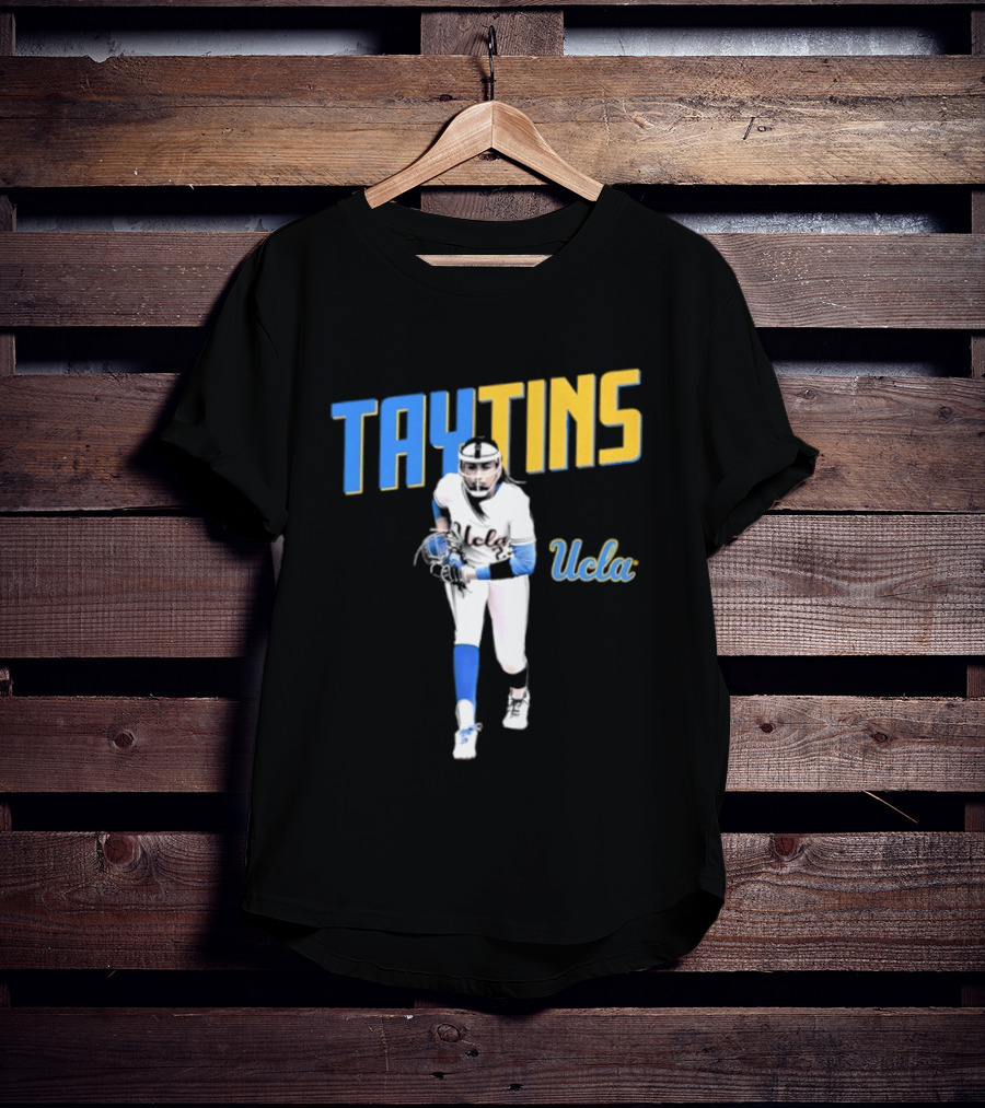 Taytins UCLA Bruins Softball Player T-Shirt