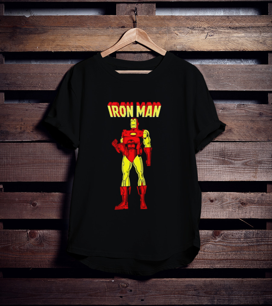 Iron Man Marvel Comics The Invincible Iconic Armor T-Shirt