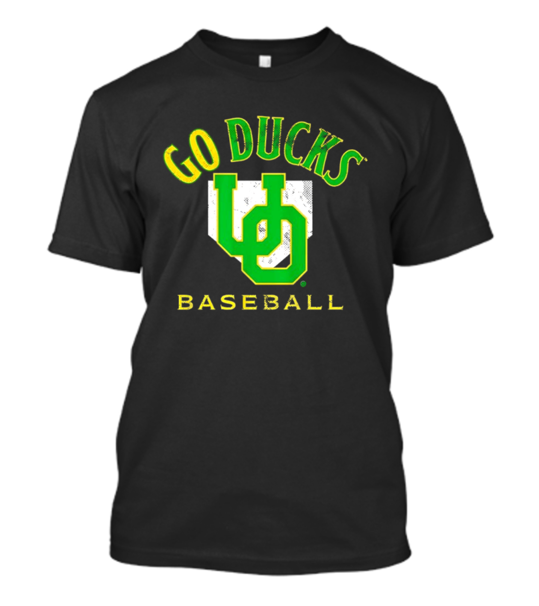 Go Ducks UO Oregon Baseball T-Shirt