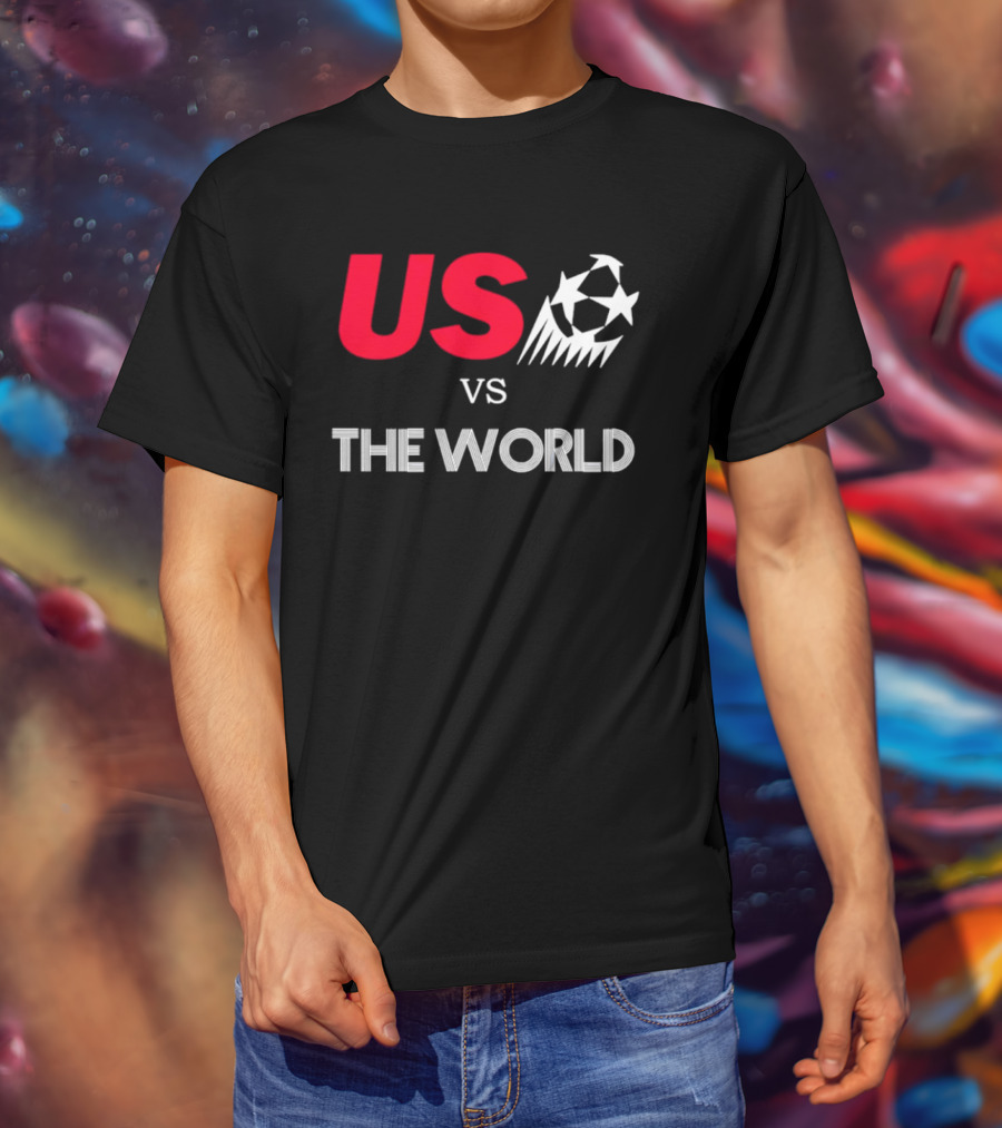 USA Vs The World Soccer 2026 Championship Matchup Fan Collection T-Shirt