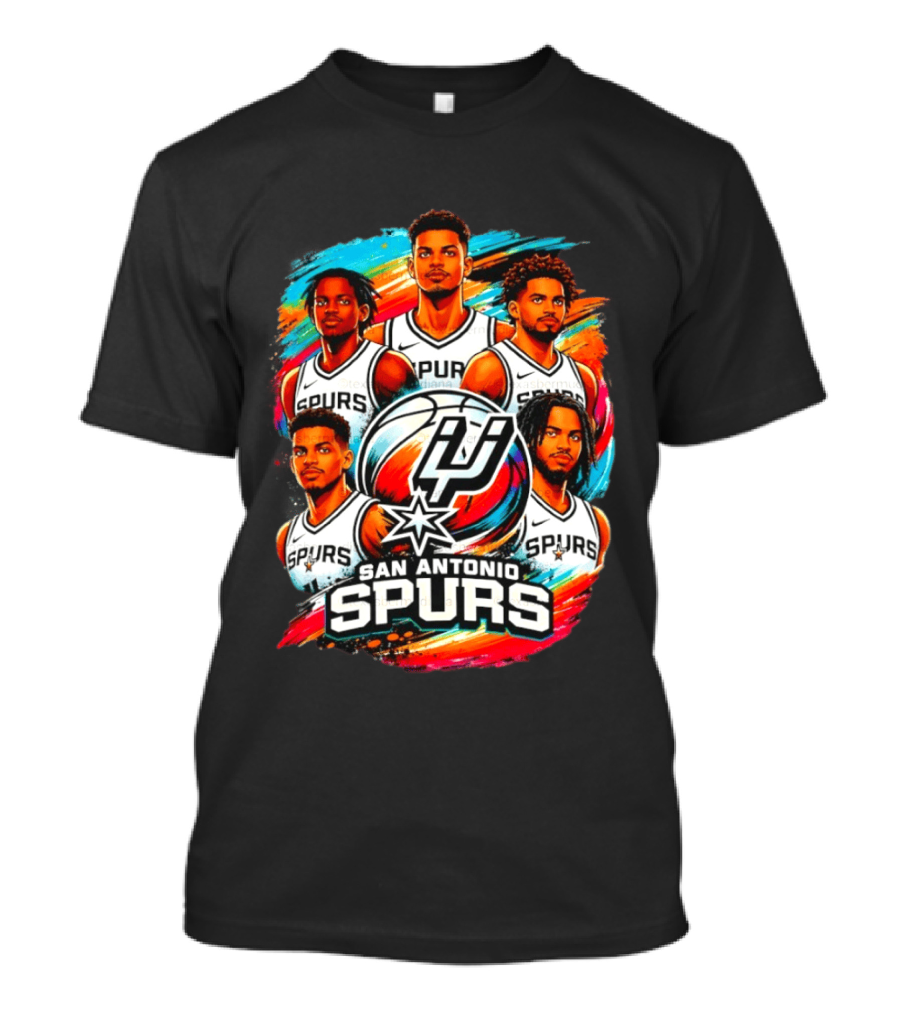 Victor Wembanyama San Antonio Spurs NBA Basketball 2026 Team Players T-Shirt