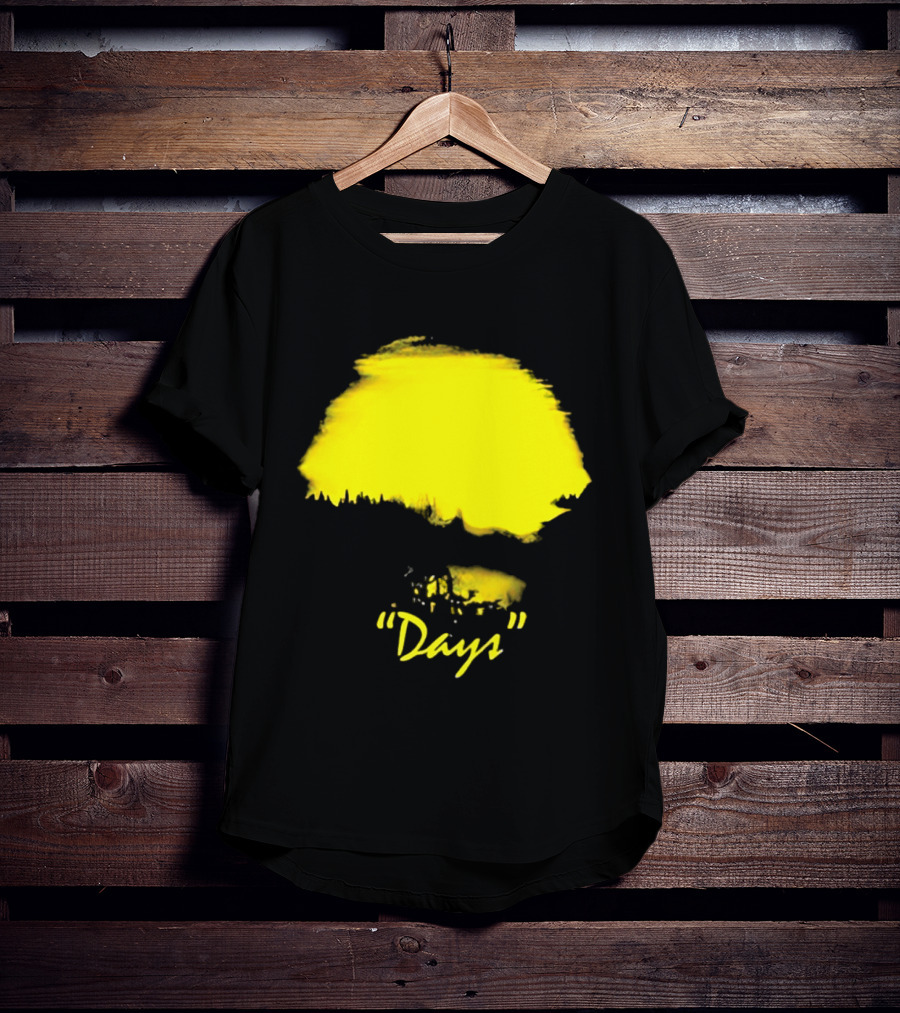 Welcome To Yellow "Days" Bright Sunshine Paintstroke T-Shirt