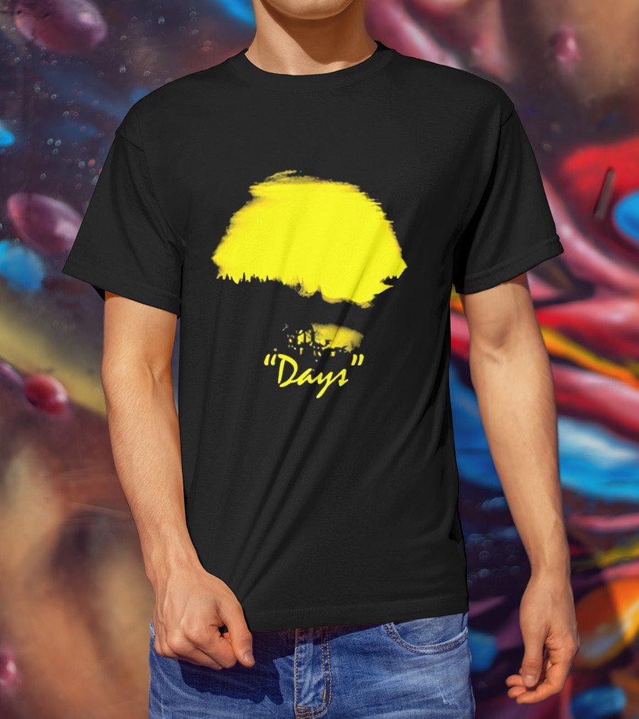 Welcome To Yellow "Days" Bright Sunshine Paintstroke T-Shirt