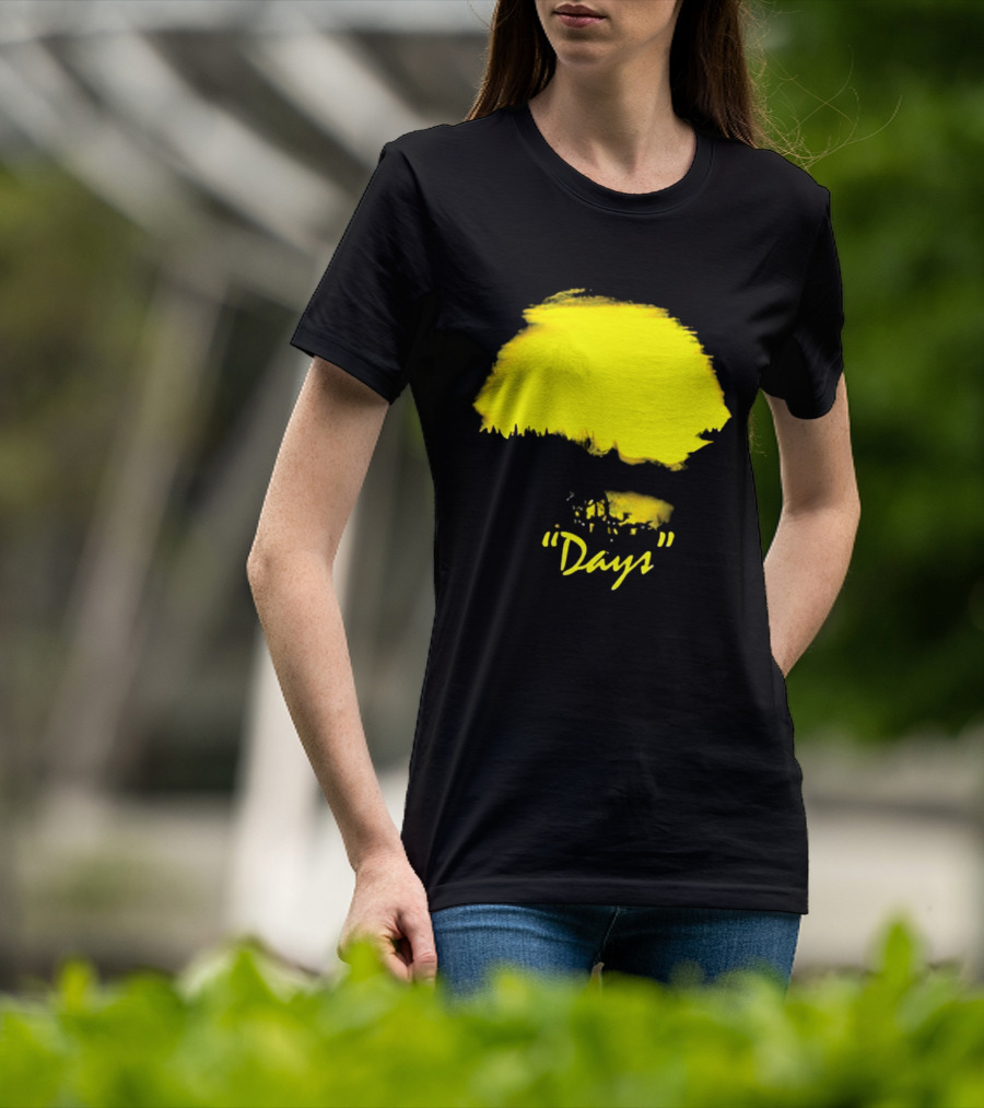 Welcome To Yellow "Days" Bright Sunshine Paintstroke T-Shirt