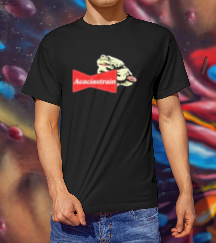 You Are Safe From God Here Acacia Strain Bud Frog T-Shirt